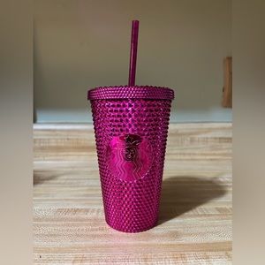 Starbucks Sangria Studded Tumbler 2022 Fall Winter Holiday Bling (16 oz Grande)